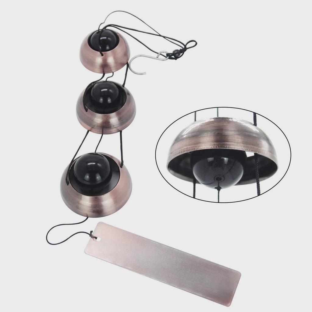 Japanese Style Multi-Bell Wind Chime Pendant for Blessings