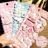 2026 Горячие Новые Милые Наклейки Hello Kitty 3D Толстые и Объемные Двухслойные Пузырчатые Наклейки Декоративные Наклейки для Ноутбука и Чехла Телефона Идеальные Подарки