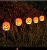 Solar LED Halloween Pumpkin Lantern for Outdoor Garden - Waterproof Decoration