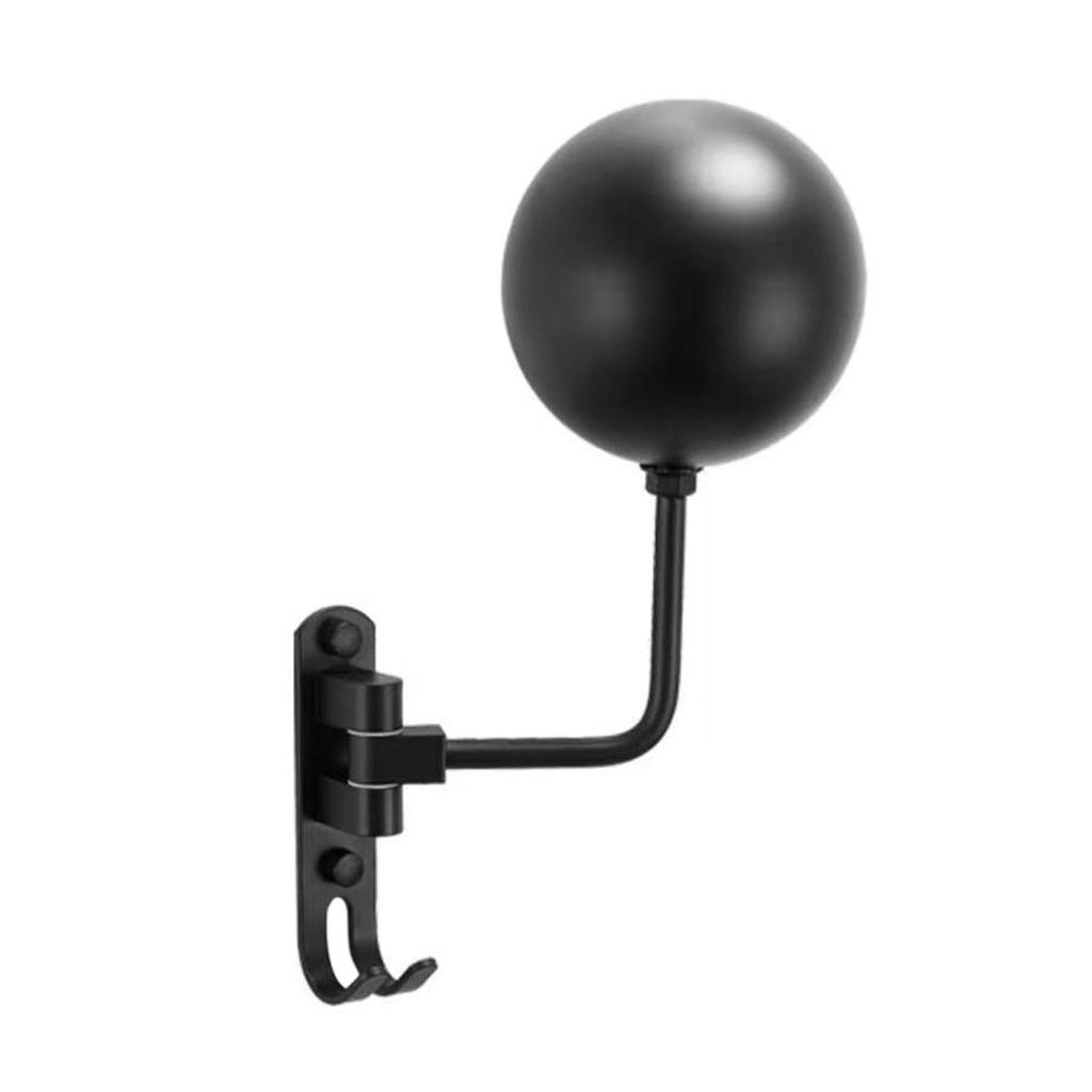 Helmet Hanger 180 Degree Rotating Bicycle Helmet Display Hanger Stand Helmet Accessories Wall Mounted for Motorcycle Bike Coats