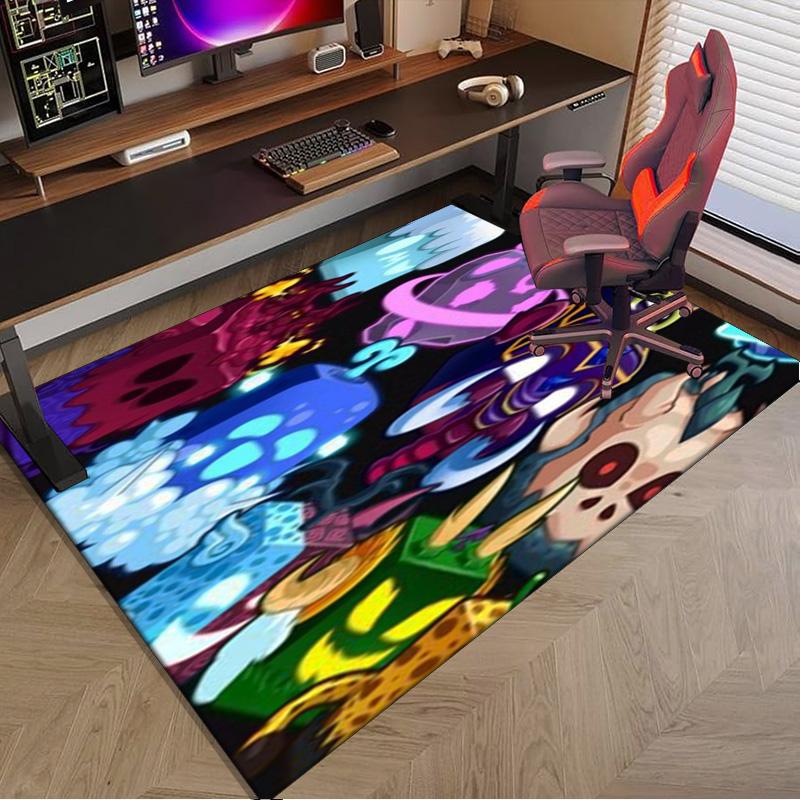 Colorful Cube Creatures Carpet, Chair Rug,Rug for Office Bedroom living rooms, Doormat decor Fan Gift Christmas Gift
