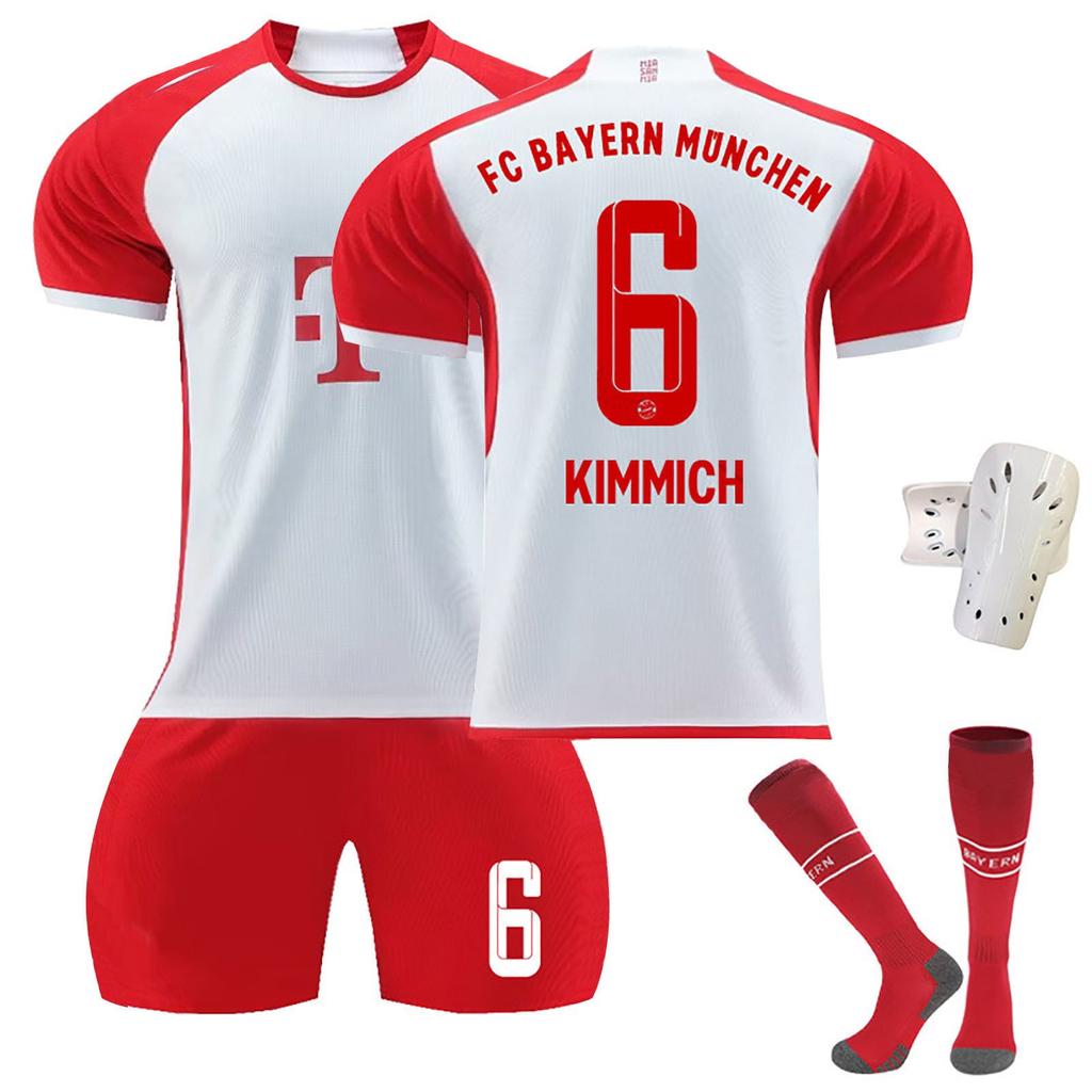 2324 Бавария- Домашние футболки Детский тренировочный футбольный костюм