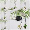 Cartoon Phone Charm Lanyard Panda Mobile Phone Pendant Cute Phone Strap  Girl's Phone Decoration