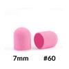 Kapturki Do Pedicure 7 Mm Gradacja 60 10 Szt Fabric Podo Allemed Różowy Pink