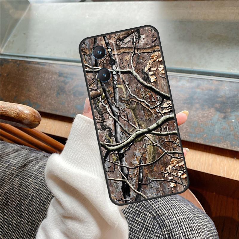 Camouflage Hunting Case For Realme 13 Pro Plus 11 12 14 C71 C75 C55 C51 C53 C25 C63 C61 C65 C67 GT6 GT7 15 Pro