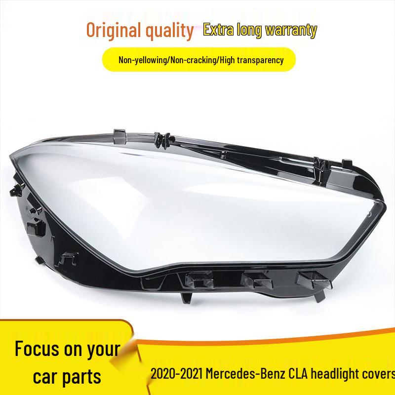 Подходит для 2020-2021 Mercedes-Benz CLA/W118 Крышка фары Прозрачная линза