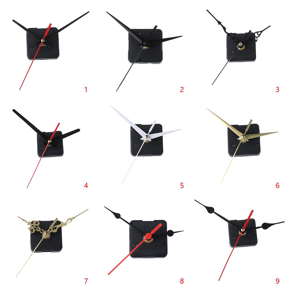 Mute Cross-stitch Accessories Pendulum Parts + Hands Repair Replacement Clock Movement Mechanism