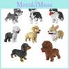 Or Poodle Poodle Dog Figure To Assemble With Nanoblocks Pieces Toys Children