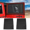 Side Window Sunshade Mesh Shade Cover Nylon Net for Jeep Wrangler TJ JK JKU JL JLU Gladiator JT BJ40 1997-2022 Car