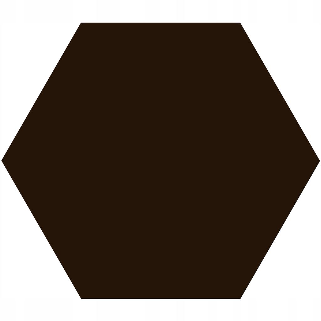 Black hexagon plywood 1 PCS Hexagon wall panel for a child's room