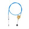2M Excavator Throttle Cable Bendable Easy Installation Reliable Stainless Steel Joint Quick Response