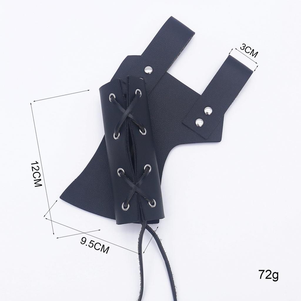 Medieval Shield Scabbard Viking Knight Belt Halloween Pu Belt Cosplay Costume Dress Up