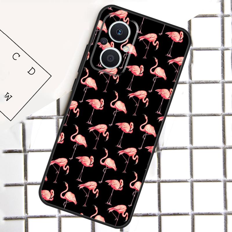 Фламинго Для OPPO Reno 14F 13F 12F 11F 10 11 12 13 14 Pro 7 8 Lite 8T OPPO Find X6 X5 X8 X9 Pro Чехол