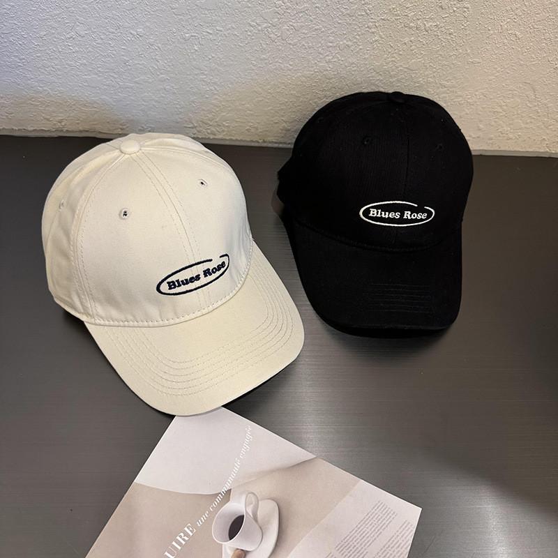 Embroidery Letter Simple Pattern Neutral Casual Baseball Cap For Daily Use