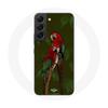 Case for Samsung Galaxy S21 FE Pionus Parrot Red