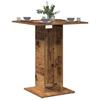 VidaXL Bistro Table Old Wood 60x60x75 Cm Engineered Wood 856022