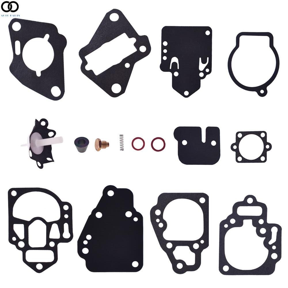 For Mercury Mariner Carburetor Rebuild Kit FIT MANY 6 8 9.9 10 15,20 & 25 HP