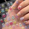 Липкий Монстр Самоклеящийся Гель Наклейка для Нейл-Арта Маленький Дизайн Деко Педикюр Маникюр Материал Набор
