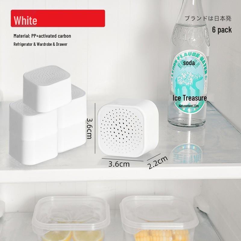 Дезодоратор с активированным углем и репеллент от насекомых в коробке для холодильника, шкафа и дома - Влагостойкий и удаляющий формальдегид.