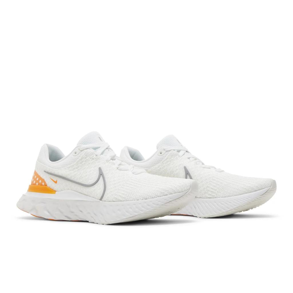 Nike React Infinity Run Flyknit 3 'White Kumquat' (Unisex) White / Kumquat / Photon Dust / Particle Grey Running Shoes DH5392 100