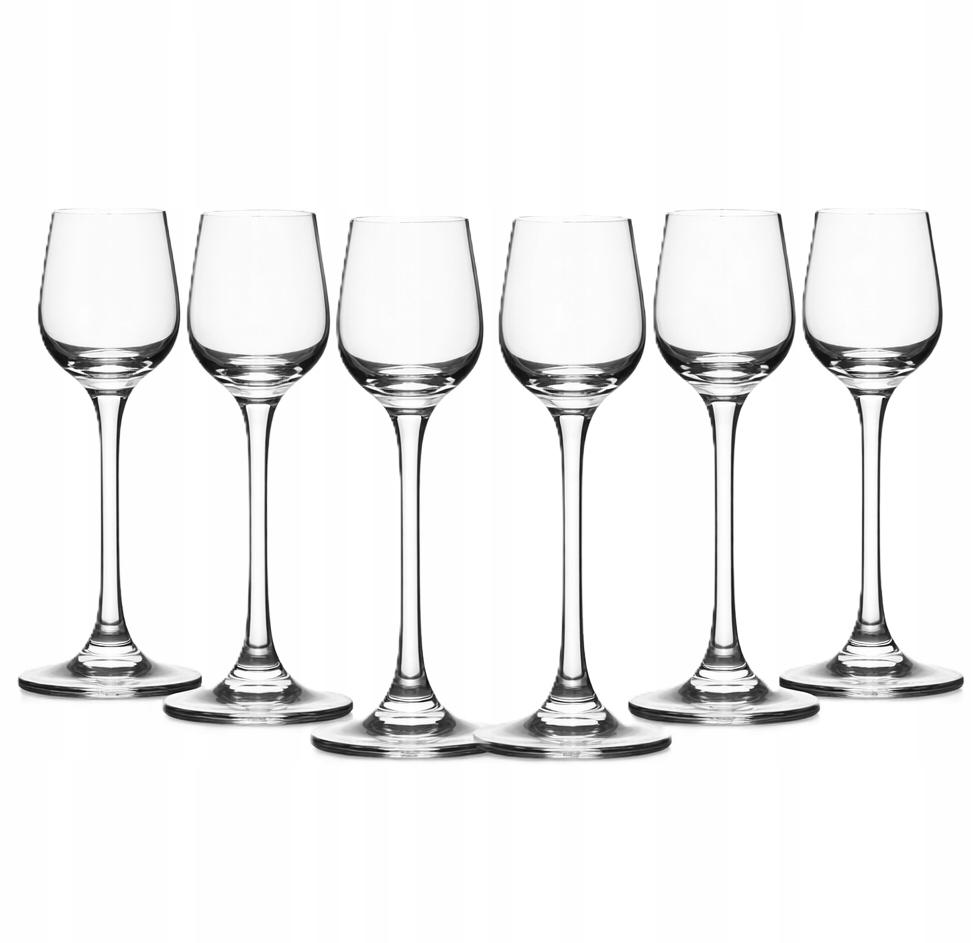 Clear Glass Liqueur Glasses on Stem, , Porto