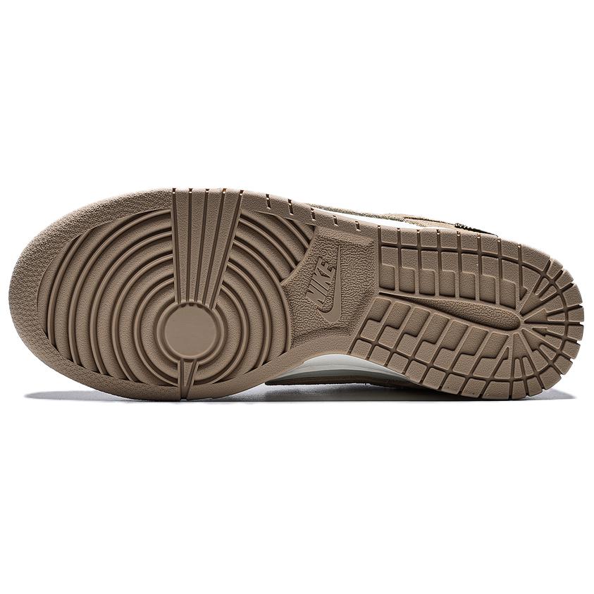 Nike Женские кроссовки Dunk Low Sail White Metallic Gold Бежевый Лен IO4244101