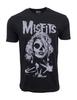 Футболка Misfits Череп Кинозвезда ЧЕРНАЯ Унисекс Футболка