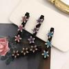 Women Elegant Flower Pearls Braid Hairpins Sweet Hair Decorate Clips Bangs Hold Barrettes Headband Fashion Hair Accessories Set