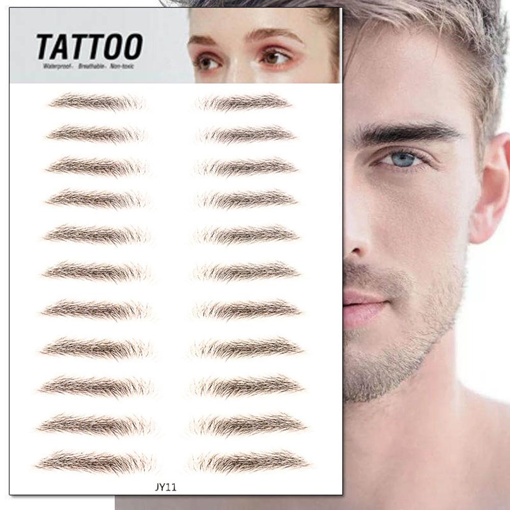 Makeup Lasting Waterproof False Eyebrows Authentic 6D Hair-like Eyebrow Eyebrow Tattoo Sticker