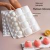 3D Round Silicone Mold for Chocolate, Candy, and Mousse Cakes