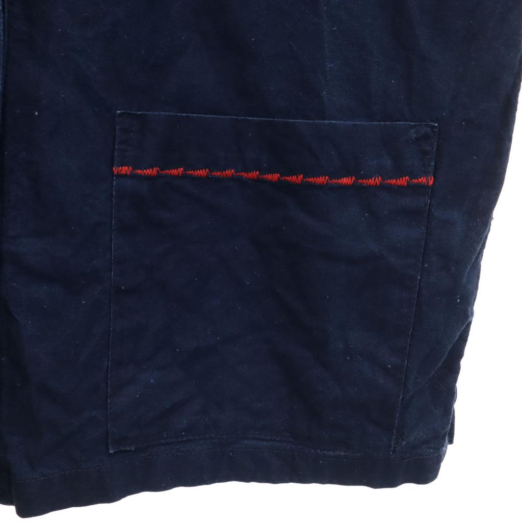 Chiang Mai DELUXE Long sleeve China shirt Navy Women Used