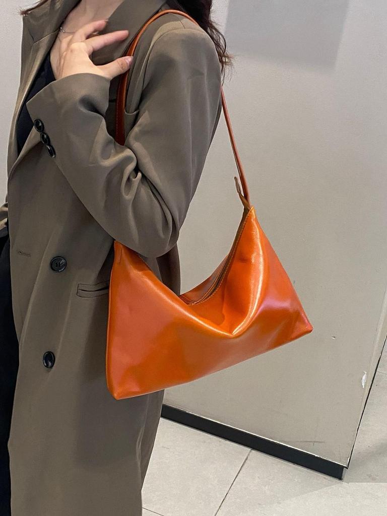 Genuine Leather Soft Leather Minimalist Crossbody Bag Women Female Luxury Fashion Handbag Shoulder Bag