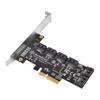 SilverStone SATA Gen3 PCI Express Gen3 X2 Expansion Card 6-Port (6Gbps) Non-RAID SST-ECS06