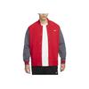Logo Color Block Fleece Sports Jacket Men Jackets University-Red IB8766-657