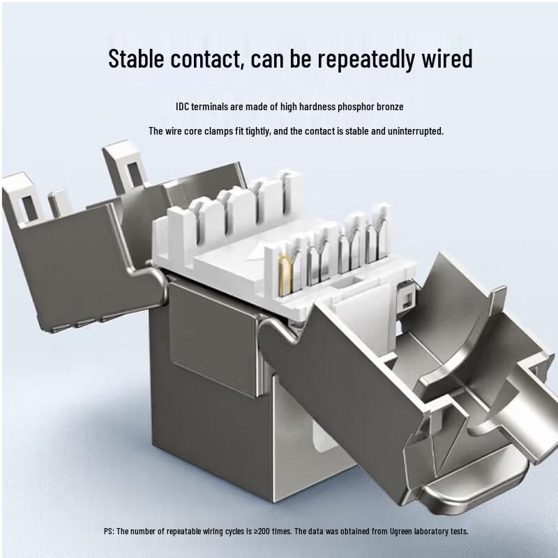UGREEN NW187 Cat 7 Shielded Keystone Jack