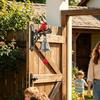 Metal Red Bird Doorbell Sturdy Retro Doorbell Rural Style Wall Mounted Doorbell  Entrance Door
