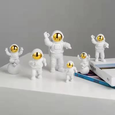 3 шт. Украшение космонавта в скандинавском стиле - Креативная фигурка космонавта, настольный декор для дома, гостиной, подарок