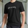 Новая оригинальная мужская черная футболка Active Logo Смешной размер от S до 5XL
