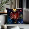Fashion TTrippie Reddead Cushion Cover Antidustmite Pillowcase Invisible Zipper Silky Short Plush Sofa Cushion Cover