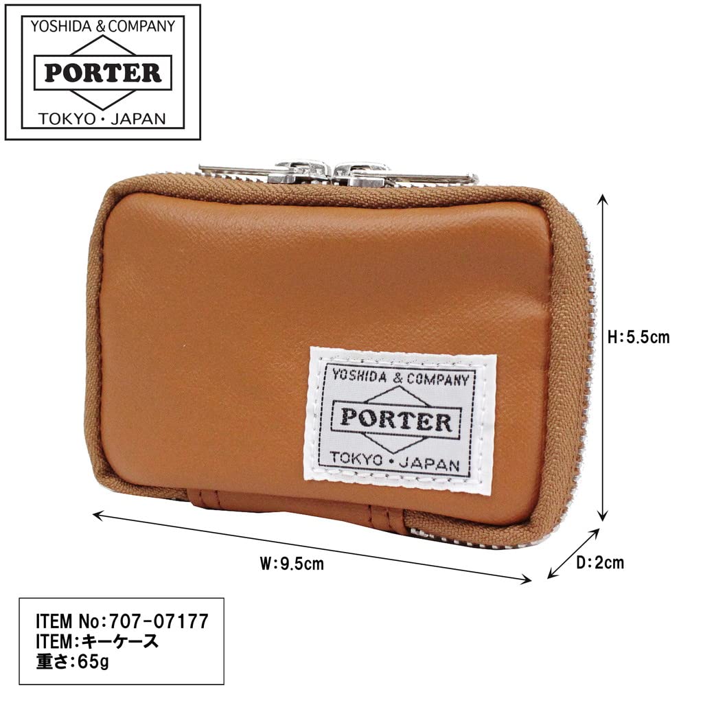 Чехол для ключей Yoshida Bag Porter Cotton с вместимостью черного цвета [СВОБОДНЫЙ СТИЛЬ] 707-07177 1.