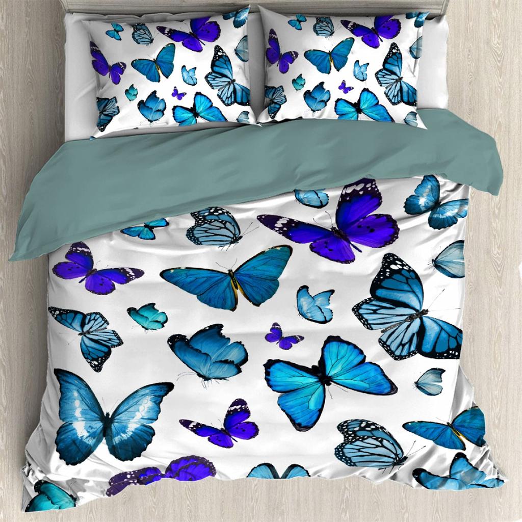 Комплект пододеяльника William Morris Strawberry Thief размера фулл/квин, мягкий, нежный, комплекты постельного белья для подростков/взрослых, пододеяльник