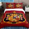 3pcs Spanish National Emblem Printed Bedding Set Duvet Cover Closure Includes 1 Duvet Cover & 2 Pillowcases Bedding Sets Home Decor Gifts
