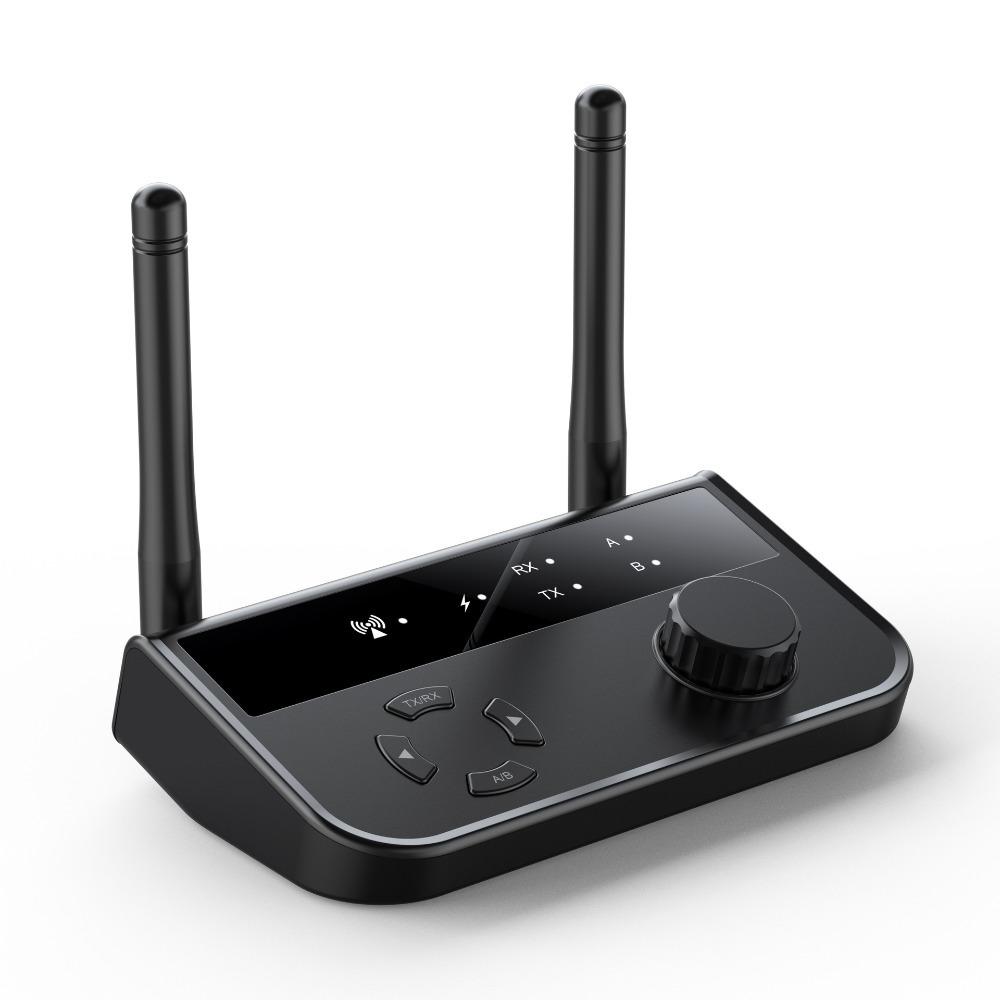Bluetooth музыкальный приемник-передатчик 2-в-1 V5.3 Прием и передача Один-к-двум Поддержка TWS