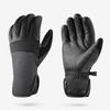 Мужские зимние кожаные перчатки Decathlon