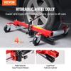 Wheel Dolly Heavy Duty Vehicle Positioning Tire Car Lifter 1500Lbs 4 Pack