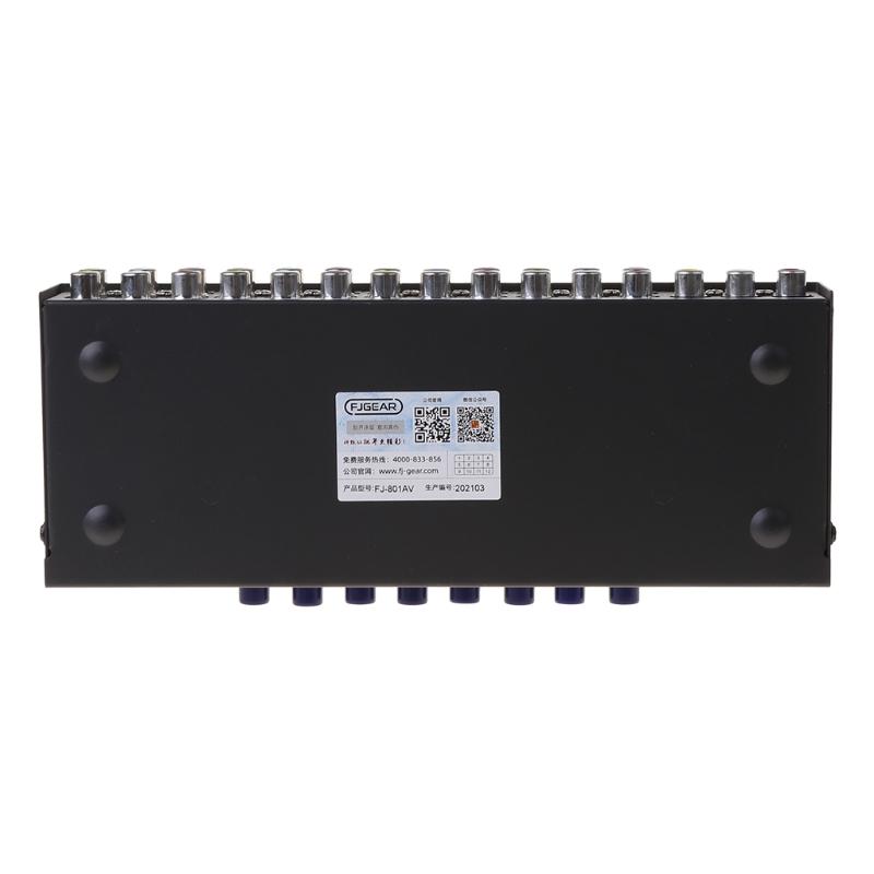 8-канальный композитный видеовыход L/селекторный блок для игровых DVD-консолей