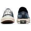 Кроссовки унисекс Chuck 70 Leather Overlay Low Converse Rubber Company Blue Navy Egret A07124C