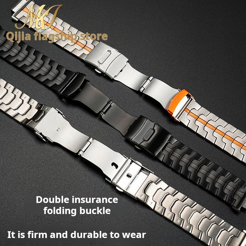 GA-2100 Для Casio GSHOCK GA2100 2110 GA-B2100 Мужские ремешок для часов титановый сплав Нержавеющая сталь адаптер ремешок Мужские Аксессуары для часов