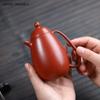 160ml Chinese Yixing Purple Clay Tea Pot Master Handmade Dahongpao Dragon Egg Teapot Custom Beauty Tea Infuser Zisha Tea Set