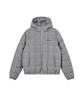 Rest&Recreation Square Quilted Hood Down Jacket - Gray